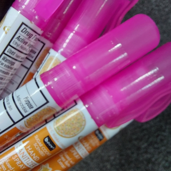 (3) B Pure Sugar Cookie Scented Hand Spray .33 Oz Each Infused W/ Shea Butter Ex - Picture 2 of 4